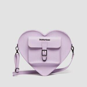 Rare NWT Dr. Marten's Convertible Leather Heart Backpack in Lilac Kiev